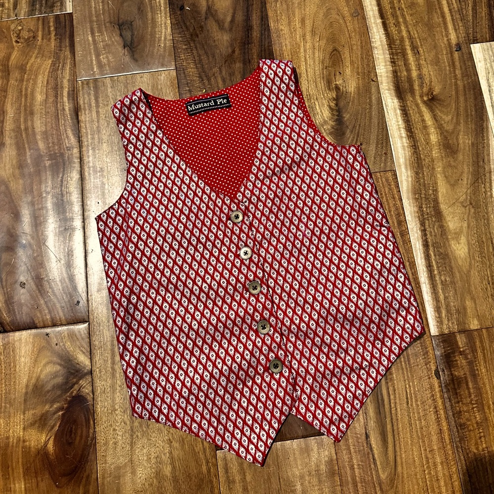 Mustard Pie Boys Vest Size 5